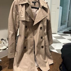 Halogen Tan Trench Coat NWT